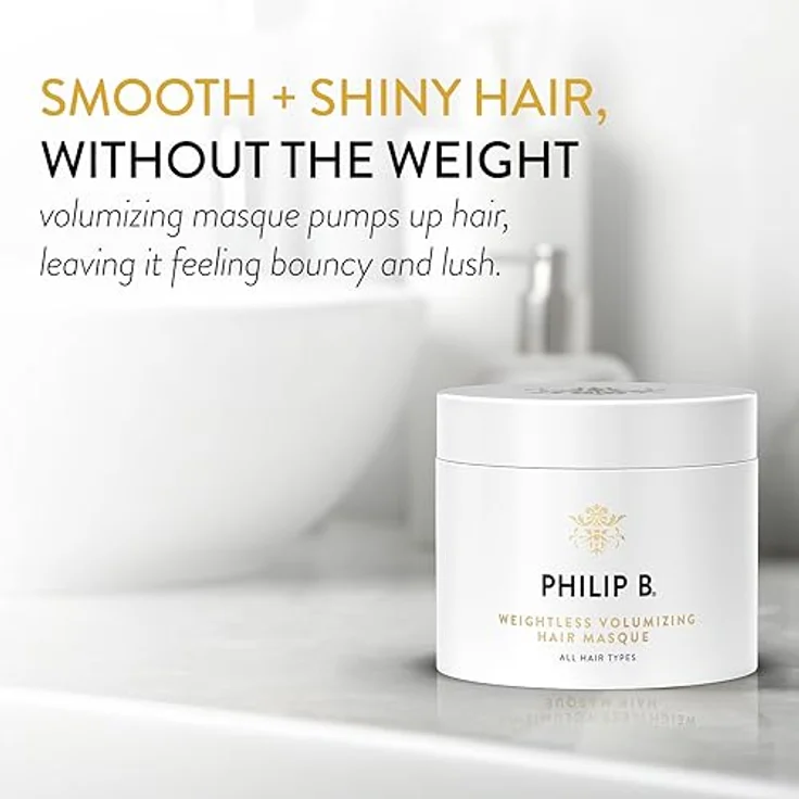 PHILIP B. Weightless Volumizing Hair Masque 226 g, Haarmaske – Bild 2