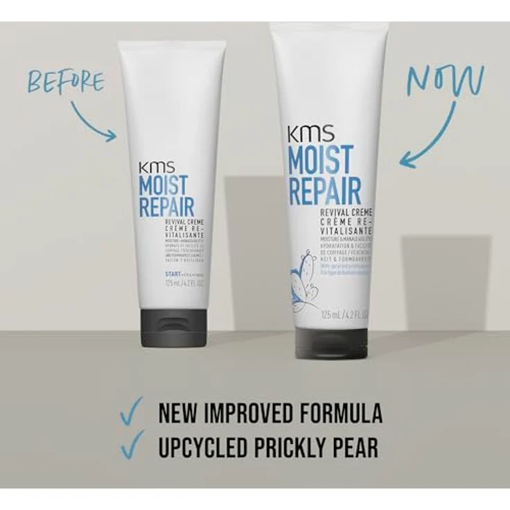 KMS MoistRepair Revival Creme, 125 ml, mit upgecycelter Kaktusfeige, vegane Formel – Bild 5