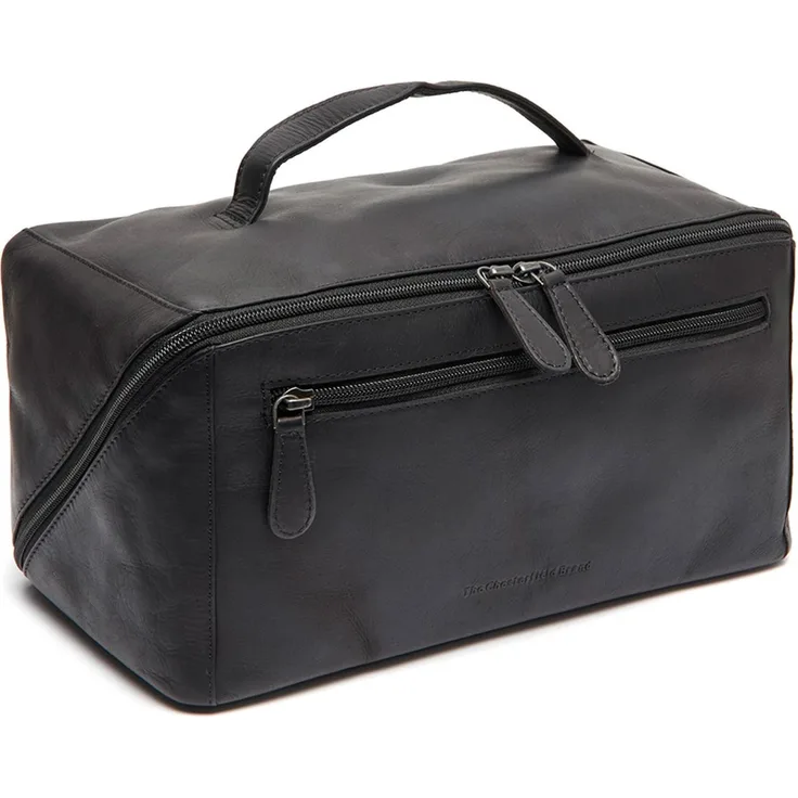 The Chesterfield Brand Trevia Kulturbeutel, Leder 29 cm, (6 l) mit Reissverschluss und Tragegriff