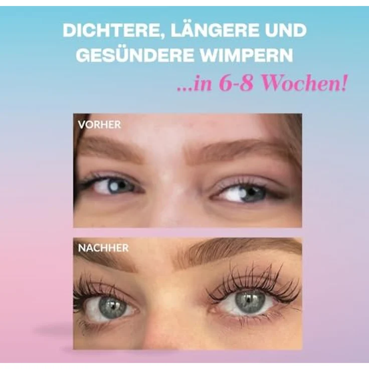 Jeuxloré Wimpern Serum 'Ashleysophie Lash', Peptidkomplex für längere und dichtere Wimpern, 003 l Nude – Bild 4