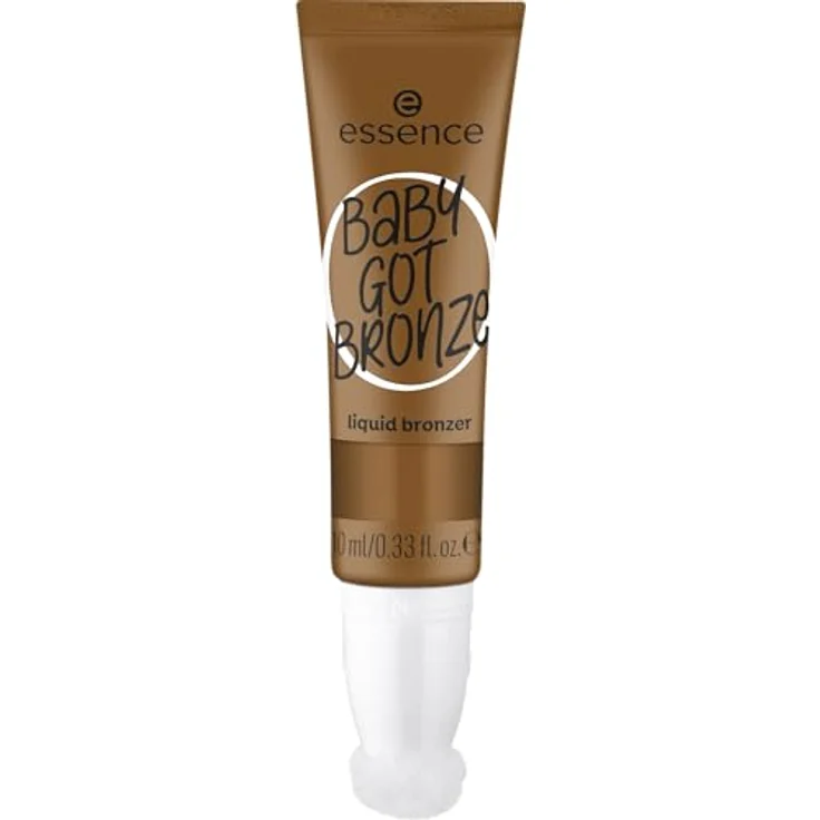 essence cosmetics BABY GOT BRONZE liquid bronzer, Nr. 30, Braun, langanhaltend, definierend, Einfach zu entfernen, natürlich, vegan, ölfrei, ohne Parabene, ohne Mikroplastikpartikel, 10ml – Bild 1
