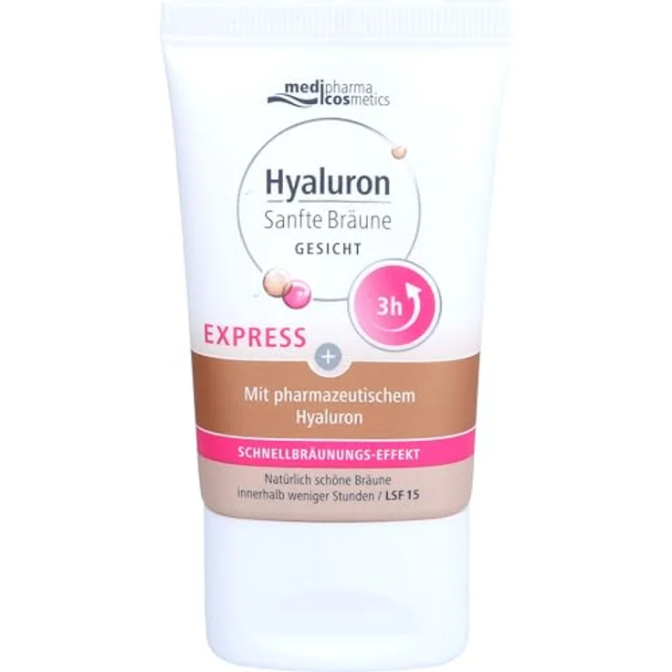 Medipharma Cosmetics SANFTE Bräune Express Gesicht Creme 30 Milliliter – Bild 6