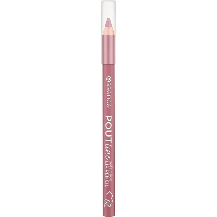 Essence POUTline Soft Glide Lipliner 0,6 g, Ultracremige Formel für präzises Konturieren, Farbe 02 - PINKY PROMISE