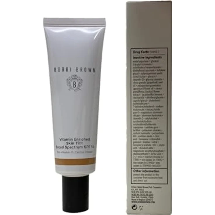 Bobbi Brown Vitamin Enriched Skin Tint, Foundation für Damen mit Lichtschutzfaktor 15, 50 ml, in 17 Farbtönen erhältlich – Bild 4