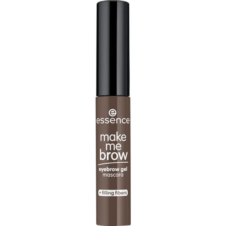 essence cosmetics make me BROW eyebrow gel mascara, Braun, definierend, gelig, vegan, ohne Mikroplastik und Nanopartikel, ohne Parfüm, 1er Pack (3.8ml) – Bild 2