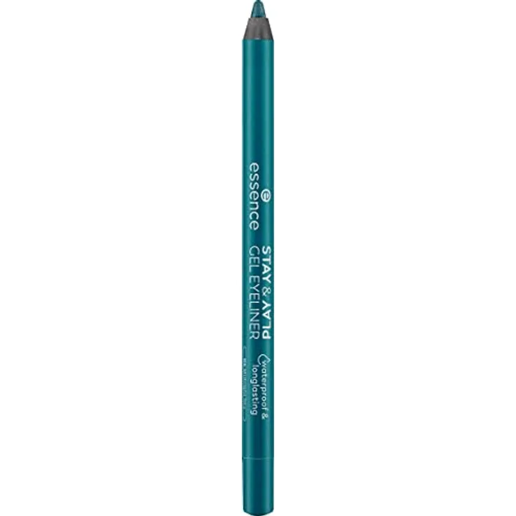 essence STAY & PLAY GEL EYELINER, Nr. 06, Blau, langanhaltend, hochpigmentiert, vegan, wasserfest, ohne Mikroplastikpartikel, Nanopartikel frei, 1er Pack (1.3g)