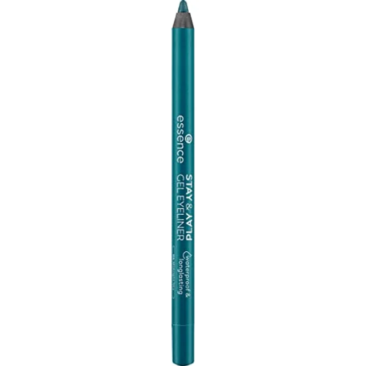 essence STAY & PLAY GEL EYELINER, Nr. 06, Blau, langanhaltend, hochpigmentiert, vegan, wasserfest, ohne Mikroplastikpartikel, Nanopartikel frei, 1er Pack (1.3g) – Bild 1