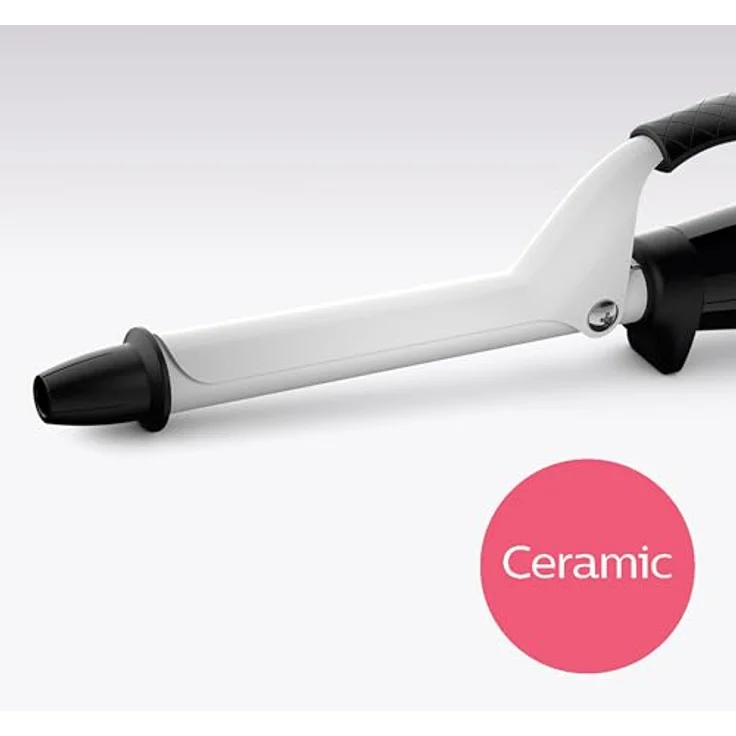 Philips BHB862-00 StyleCare Essential mit Klemme, Keramikbeschichtung, 16mm Durchmesser, silber-schwarz – Bild 5