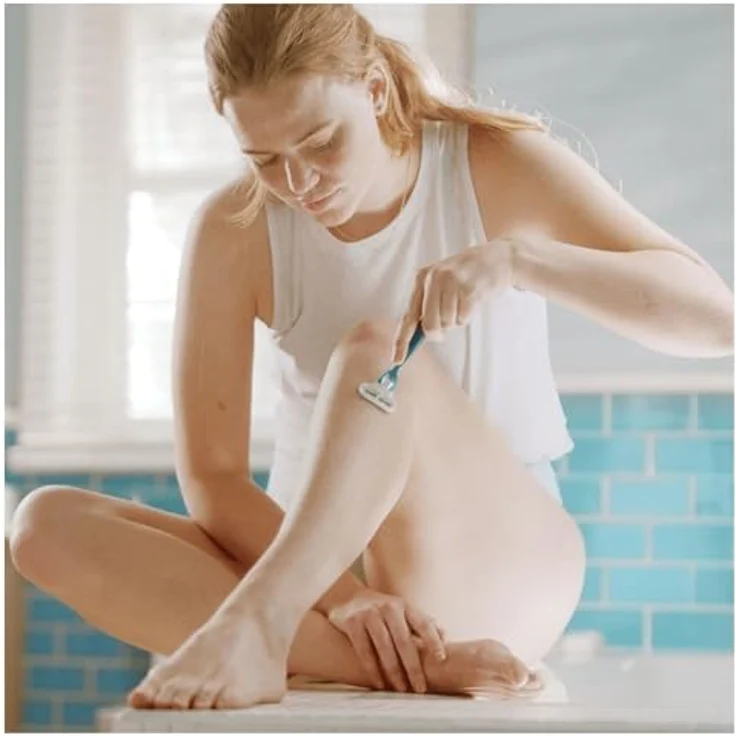 Gillette Venus Smooth Rasierer Handstück + 6 Rasierklingen – Bild 3