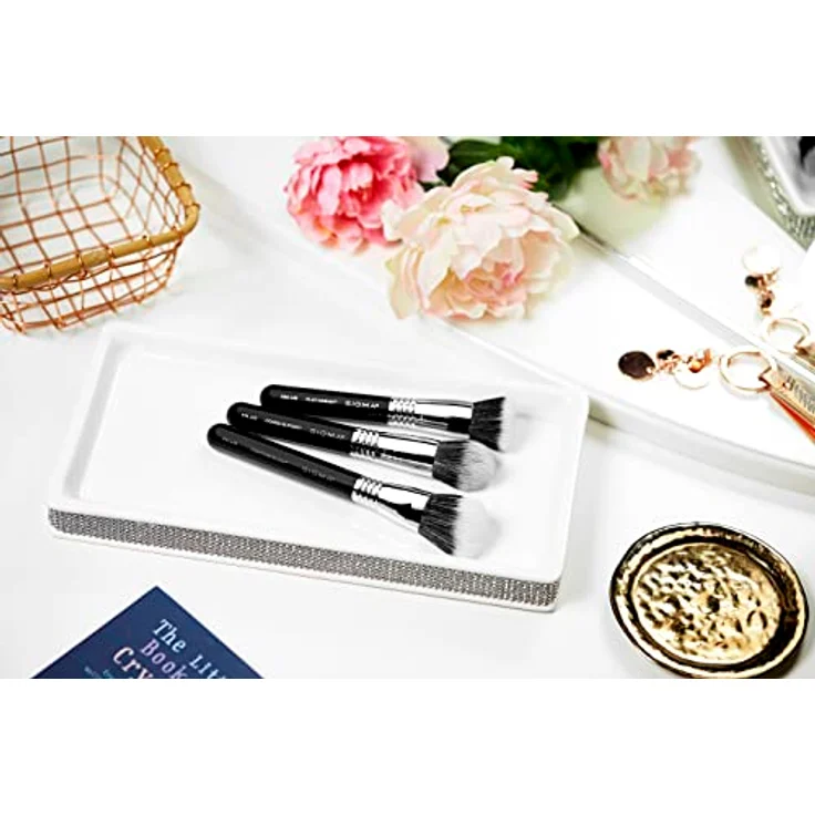 Sigma Beauty Complexion Air Brushes F53, Air Contour/Blush Brush mit Duo-Faser, weich abgewinkeltem Bürstenkopf – Bild 8