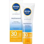 NIVEA SUN UV Gesicht Mattierender Sonnenschutz SPF 30 Sonnencreme 50 ml