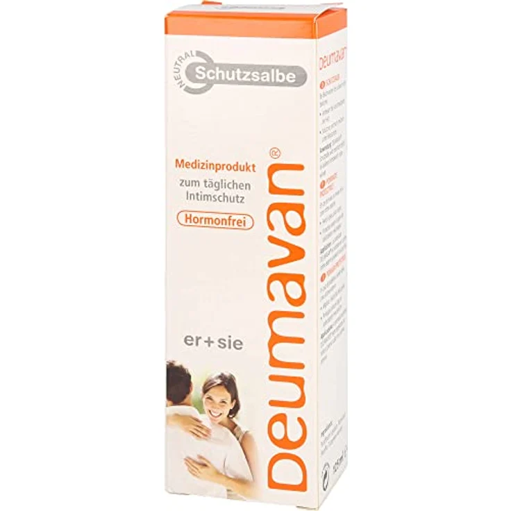 Deumavan Schutzsalbe neutral Tube Medizinischer Intimhautschutz zur Schmerz- und Juckreizlinderung für Sie & Ihn 125 ml – Bild 4