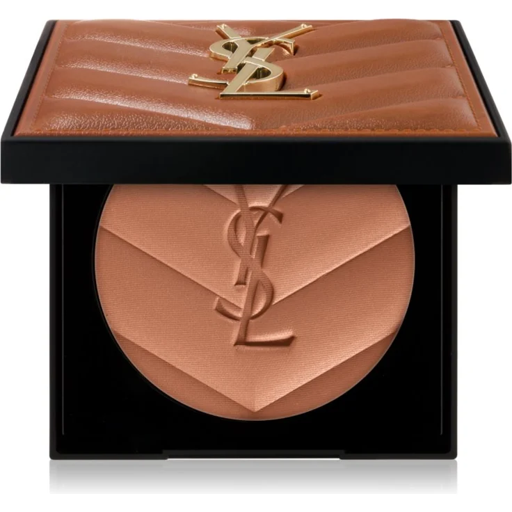 Yves Saint Laurent All Hours Bronzer 04 Warm Sandalwood, Bronzer für Damen, 7,5 g mit natürlicher Bräunung und Konturierung