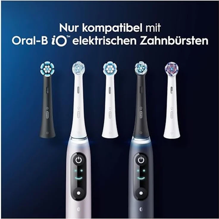Oral-B iO Ultimative Reinigung Aufsteckbürsten, 10 Stück, Zahnbürstenaufsatz für elektrische Zahnbürsten, schwarz, klinisch bestätigt zur Plaque-Entfernung – Bild 5
