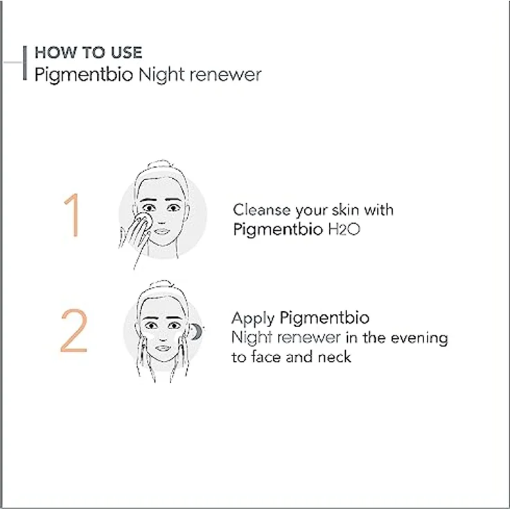 Bioderma Pigmentbio Night Renewer 50 ml Nachtpflege, gegen dunkle Flecken – Bild 3