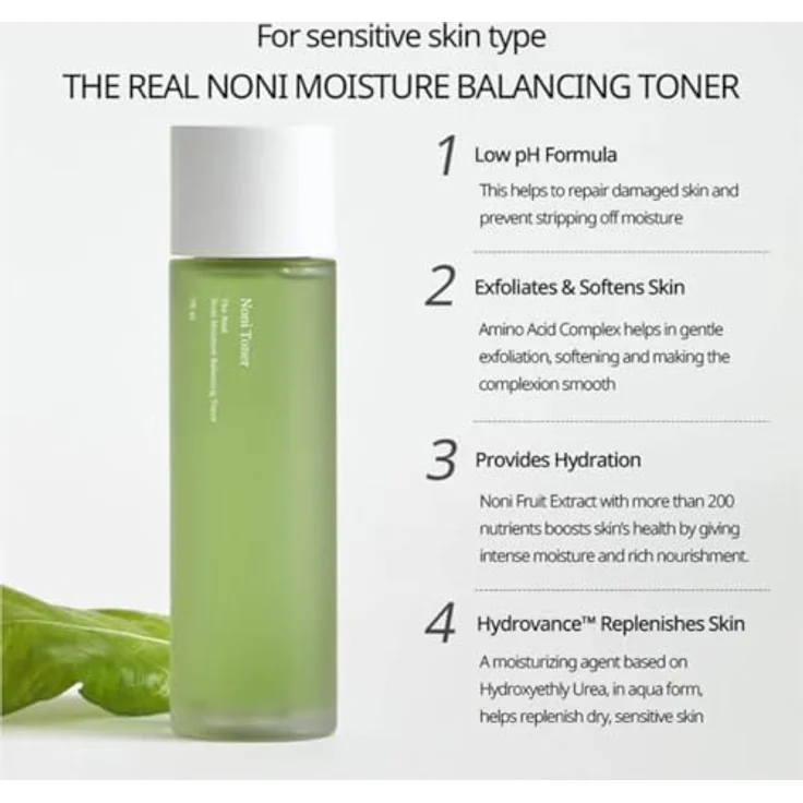 celimax Noni Moisture Balancing Toner, Feuchtigkeitsausgleichender Gesichts-Toner, 150 ml – Bild 5