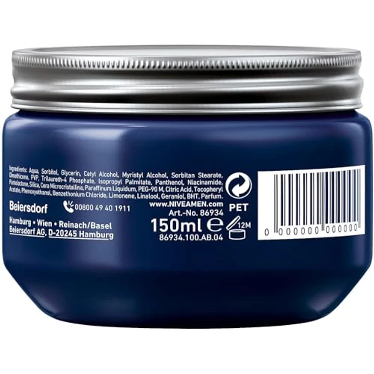 NIVEA MEN Styling Cream im 1er Pack (1 x 150ml), Haarcreme für formbaren Halt ohne zu verhärten, flexibles Haargel für einen Natural Look – Bild 6