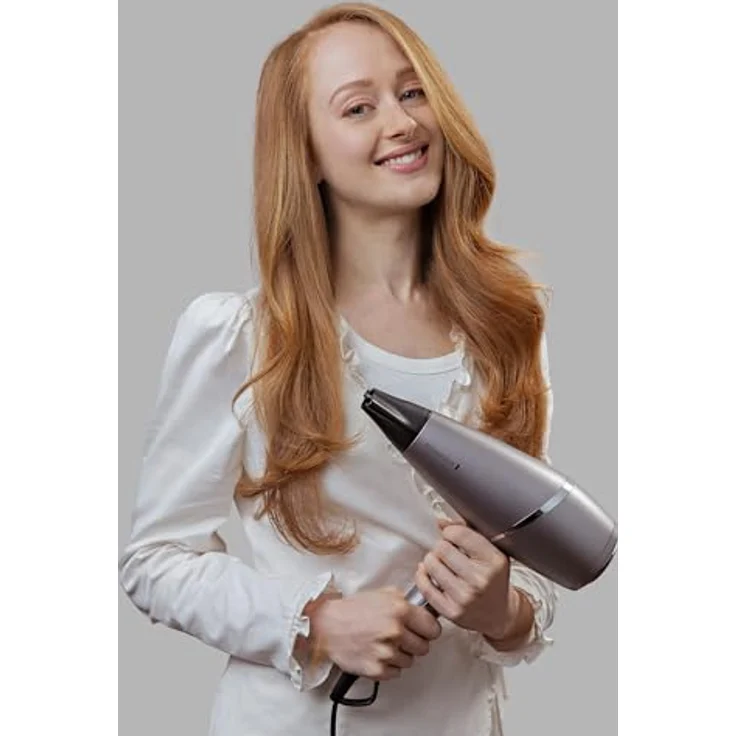 Remington AC9800 PROluxe You Haartrockner, 2400W, Kaltstufe, inkl. 3 Aufsätze Diffusor, grau – Bild 6