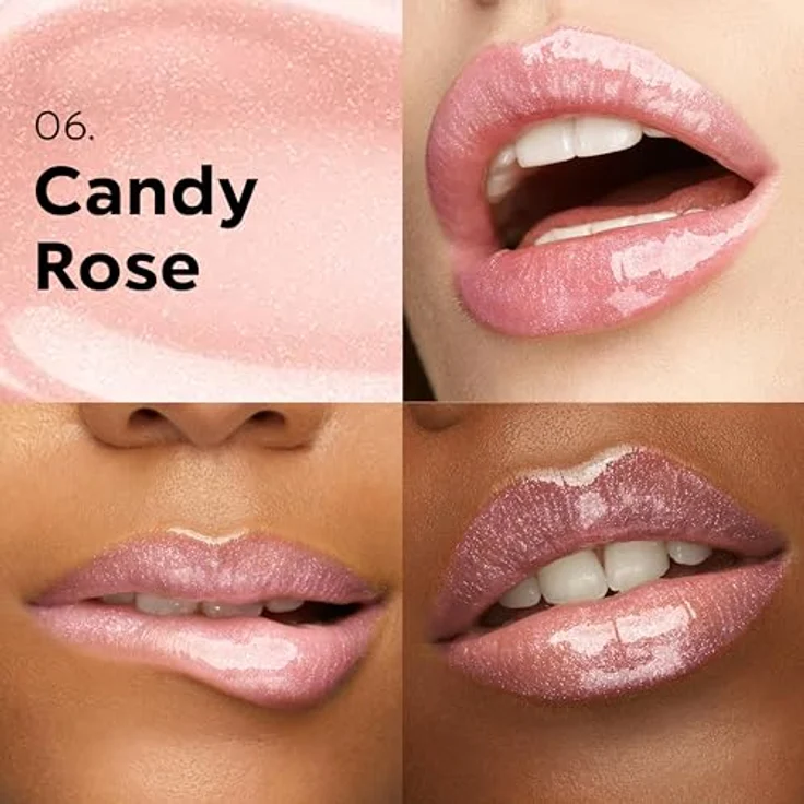 KIKO Milano 3D Hydra Lipgloss, hydratisierendes Lipgloss mit langanhaltendem Glanz, Farbton 06 Candy Rose, 6.5 ml – Bild 2