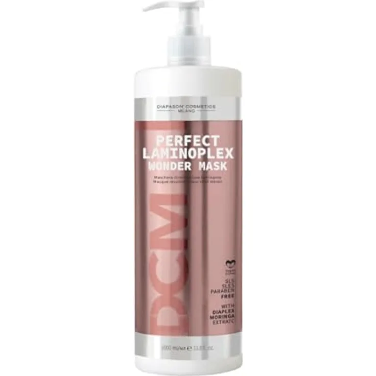 Lisap DCM Perfect Laminoplex Wonder Mask, Laminierende Rekonstruktionsmaske 1000ml - Repariert, spendet Feuchtigkeit, schützt vor äußeren Einflüssen