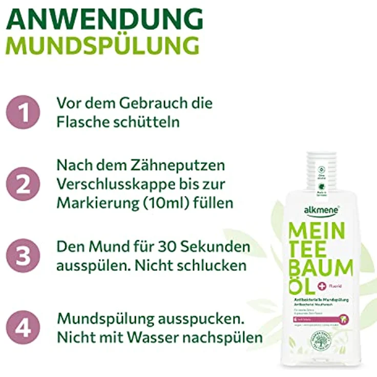 Alkmene mit australischem Teebaumöl 500 ml – Bild 2