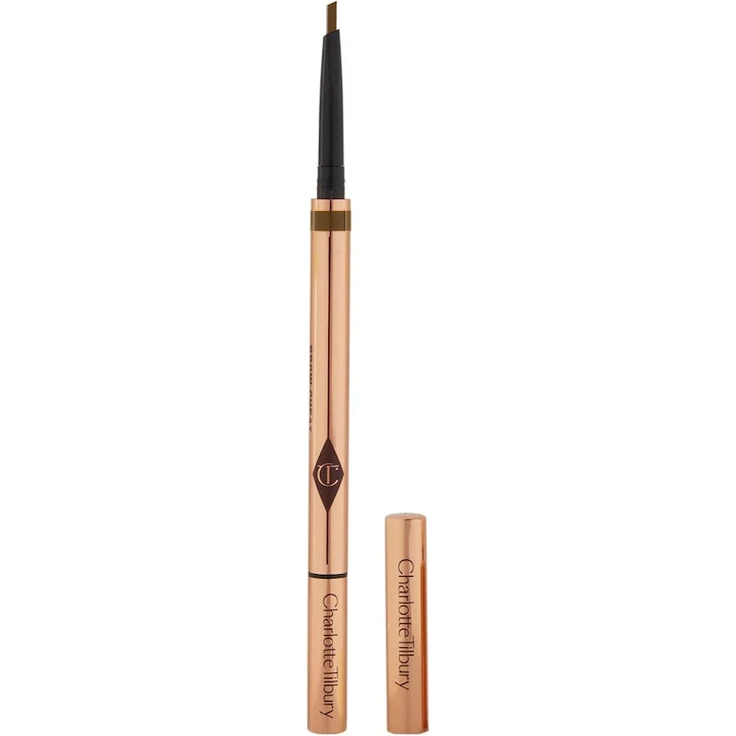 Charlotte Tilbury Brow Lift, Augenbrauenstift mit feuchtigkeitsbeständiger Formel, Soft Brown, 0,1 g