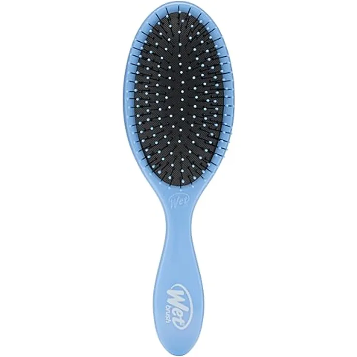 Wet Brush Original Detangler Brush - Sky - Ultra-Soft IntelliFlex Bristles - Pain-Free Comb for All Hair Types