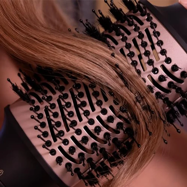 Cecotec Bamba CeramicCare 3-in-1 Heißluftbürste, 1200 W, glättet, lockt und trocknet Haar, 3 Köpfe, 3 Temperaturen, 2 Geschwindigkeiten, Keramikbeschichtung, Kaltluftfunktion – Bild 4