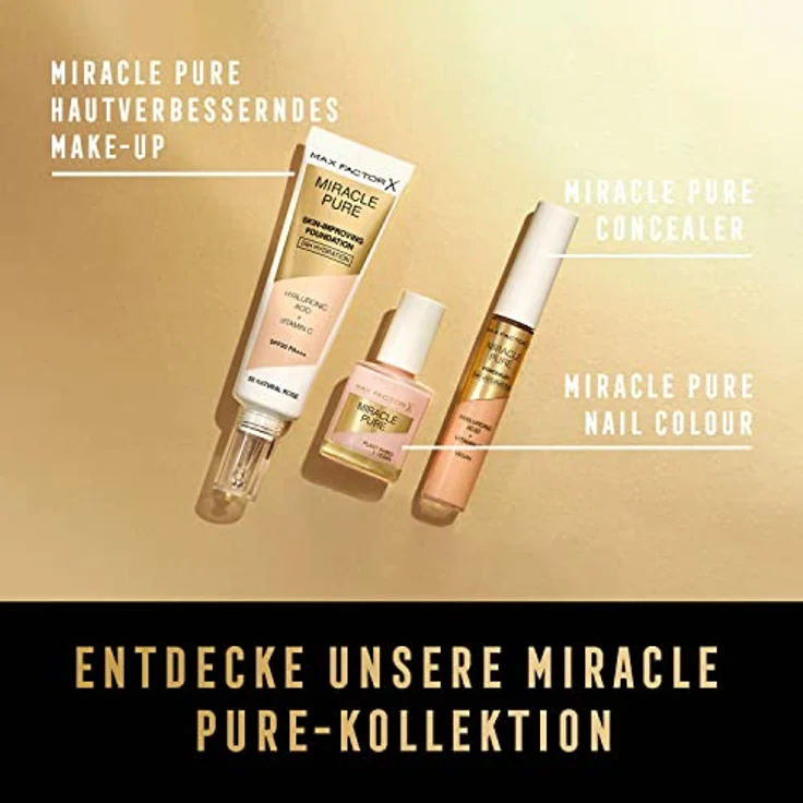 Max Factor Miracle Pure Skin, Flüssig-Korrektor mit feuchtigkeitsspendender Wirkung, Farbton 50, 7,8 ml – Bild 12