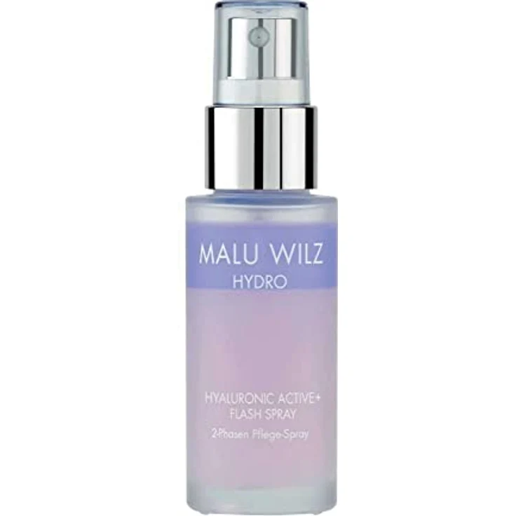 Malu Wilz Hyaluronic Active + Flash Spray 30 ml I Erfrischende Skincare Gesichtspflege-Serum mit Hyaluron-Wirkstoff-Formel mit Dual-Effekt I Booster I Vegan – Bild 1
