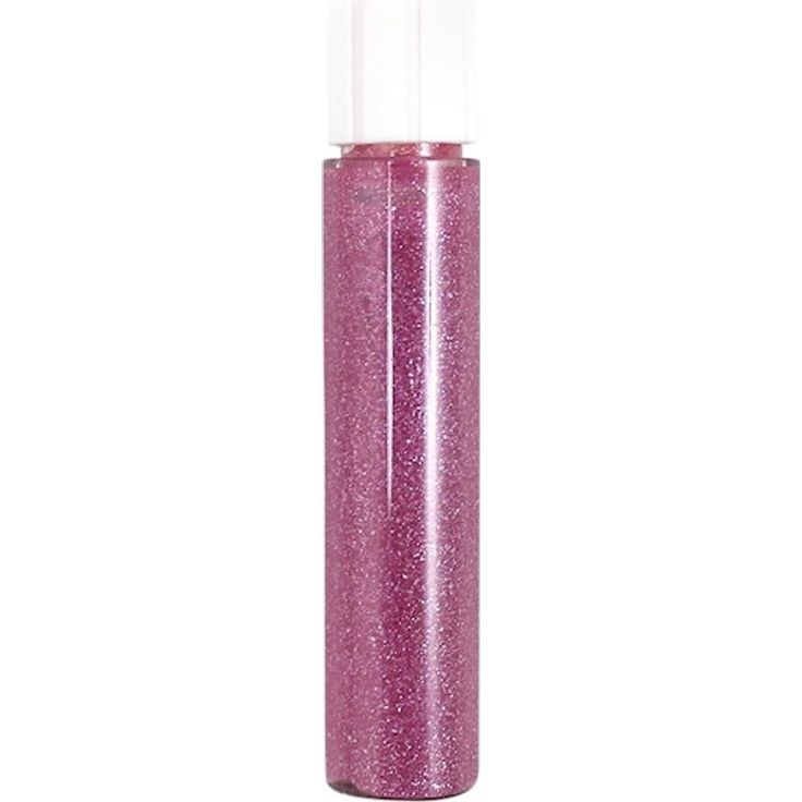 Zao Lipgloss Refill Bamboo Gloss, 3,8 ml, in verschiedenen Farben mit Glitzerpartikeln