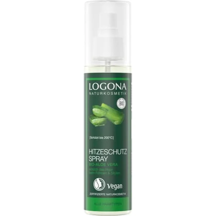 Logona Hitzeschutz Spray Bio-Aloe Vera 150 ml – Bild 2