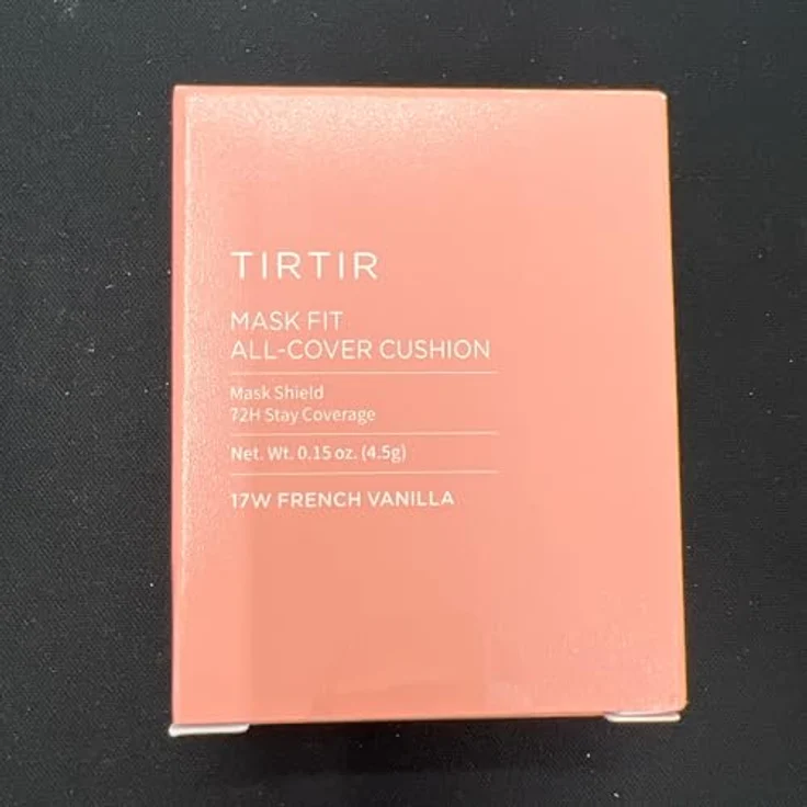 TIRTIR Mask Fit Aura Cushion Mini, mattierendes Make-up im Schwämmchen, Farbton 17W French Vanilla, 4.5 g, mit ausgezeichneter Abdeckung und feuchtigkeitsspendender Hyaluronsäure – Bild 7