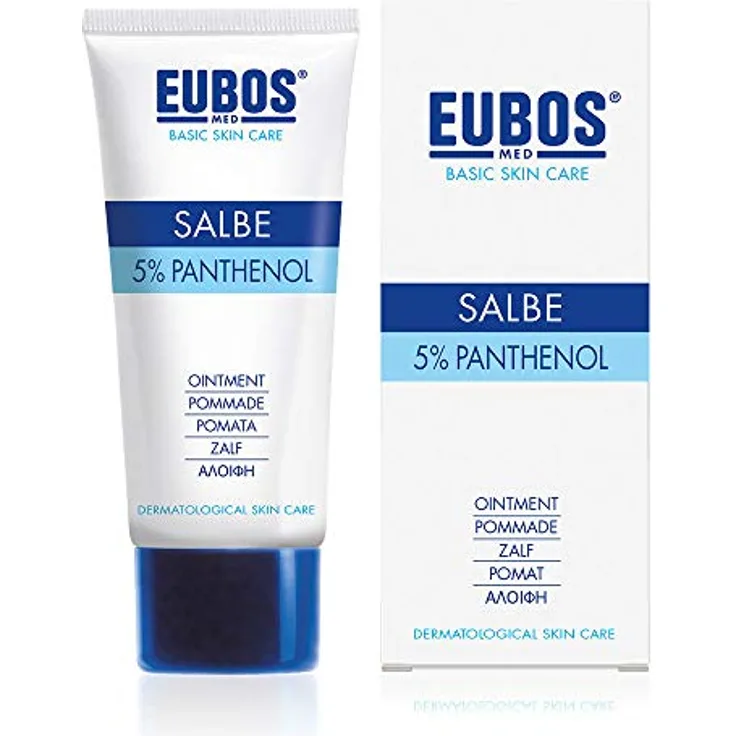 Eubos Basic Skin Care regenerierende Salbe für sehr trockene Haut, 75 ml, intensive Feuchtigkeit und Elastizitätsregeneration
