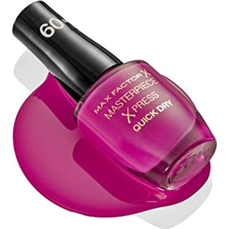 Max Factor Masterpiece Xpress Quick Dry Nagellack 360 Pretty As Plum 8 ml  – Bild 3