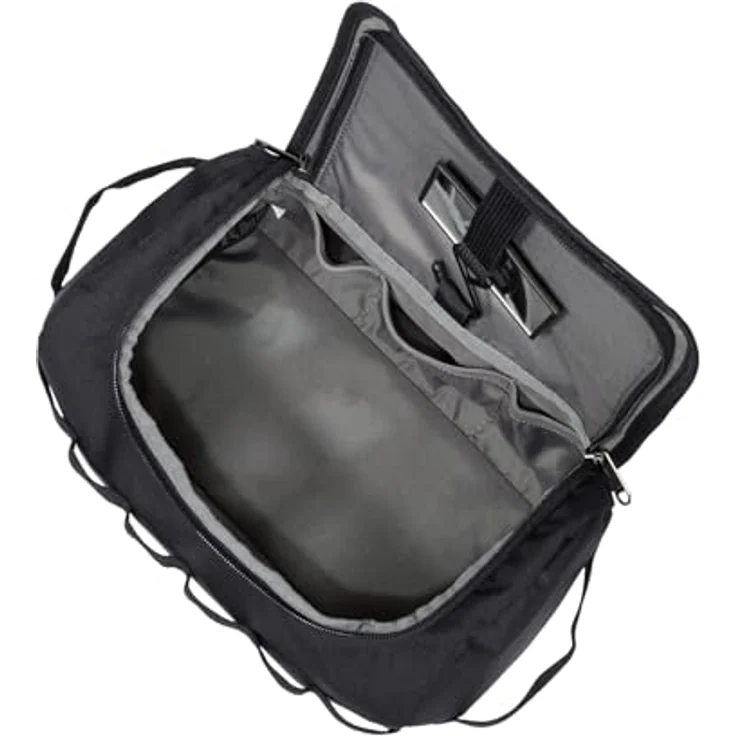 Jack Wolfskin Konya Kulturbeutel, 26 cm, schwarz, 100% Polyester – Bild 3