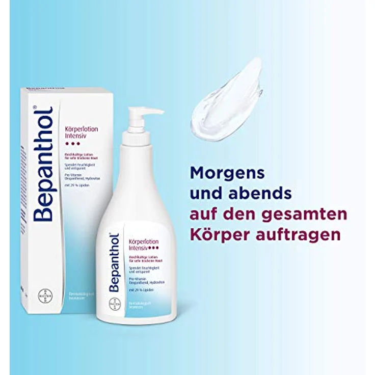 Bepanthol Intensiv Körperlotion Spenderflasche 400 ml  – Bild 7