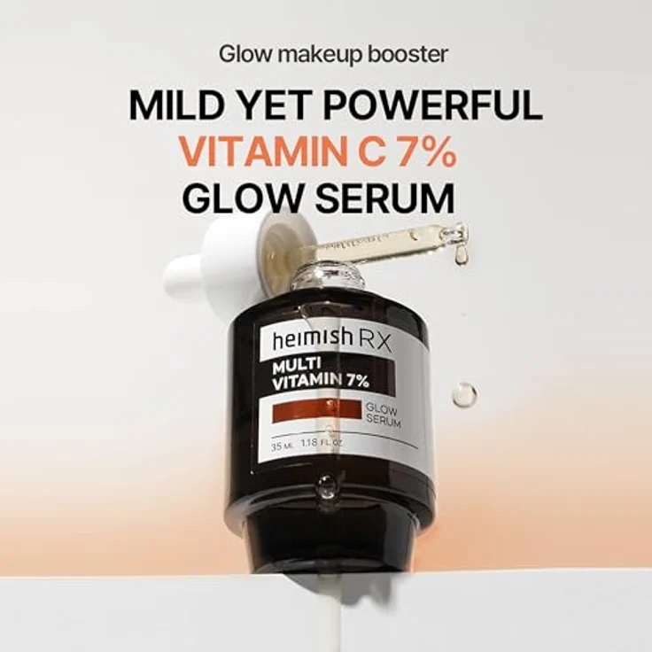 Heimish RX Multi Vitamin Glow Serum, aufhellendes Gesichtsserum mit feuchtigkeitsspendender Wirkung, 35 ml – Bild 2