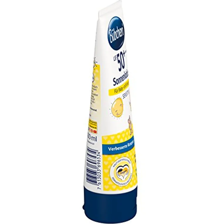 Bübchen Sensitiv Sonnenlotion LSF 50+, 100 ml Tube – Bild 3