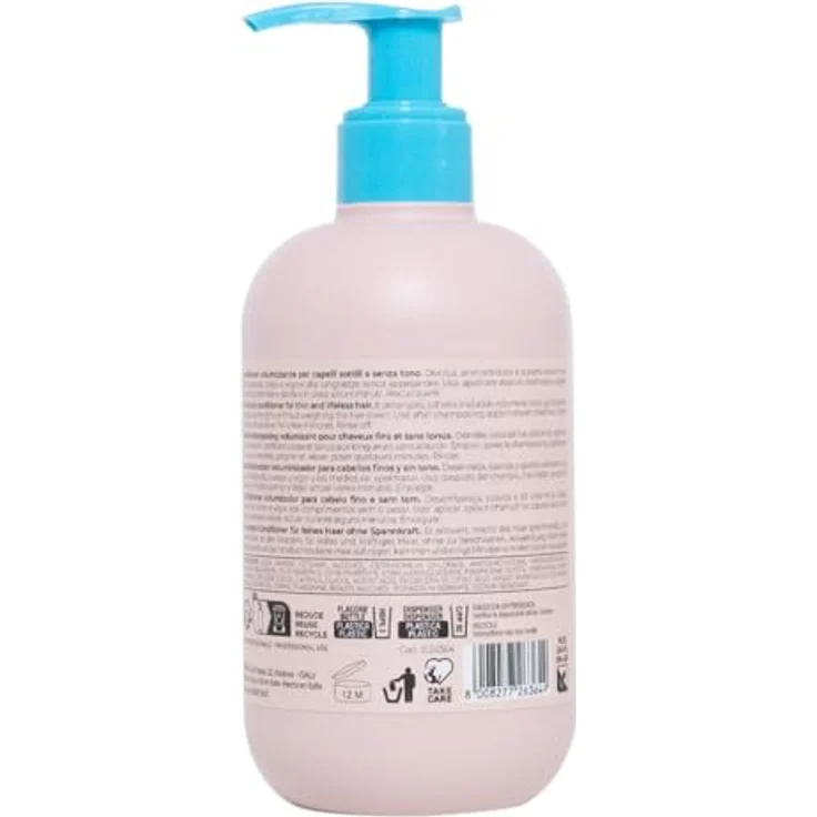 Inebrya Ice Cream Pro-Volume Volumenkonditioner, 300 ml - Ideal für lockiges, krauses und trockenes Haar, zusätzlicher UV-Schutz – Bild 2