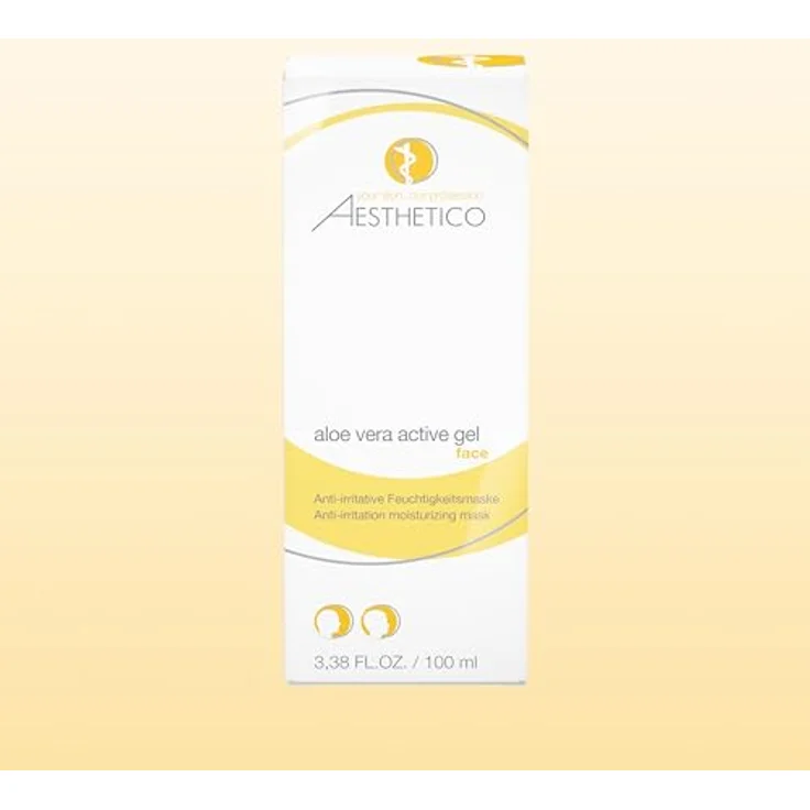 Aesthetico Aloe Vera Active Gel, 100 ml Intensivpflege – Bild 3