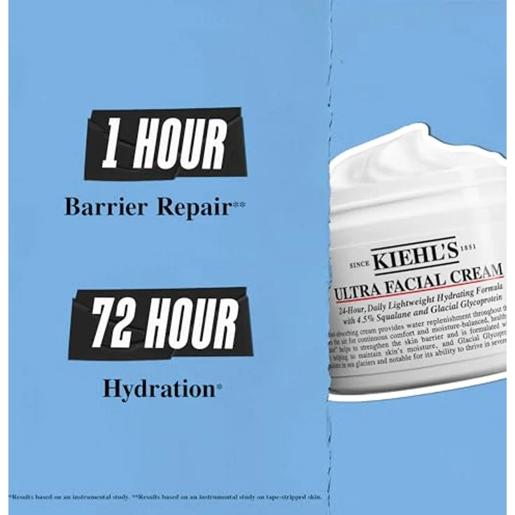 Kiehl's Gesichtspflege Feuchtigkeitspflege Ultra Facial Cream 28 ml Tagespflege, für Damen und Herren – Bild 4
