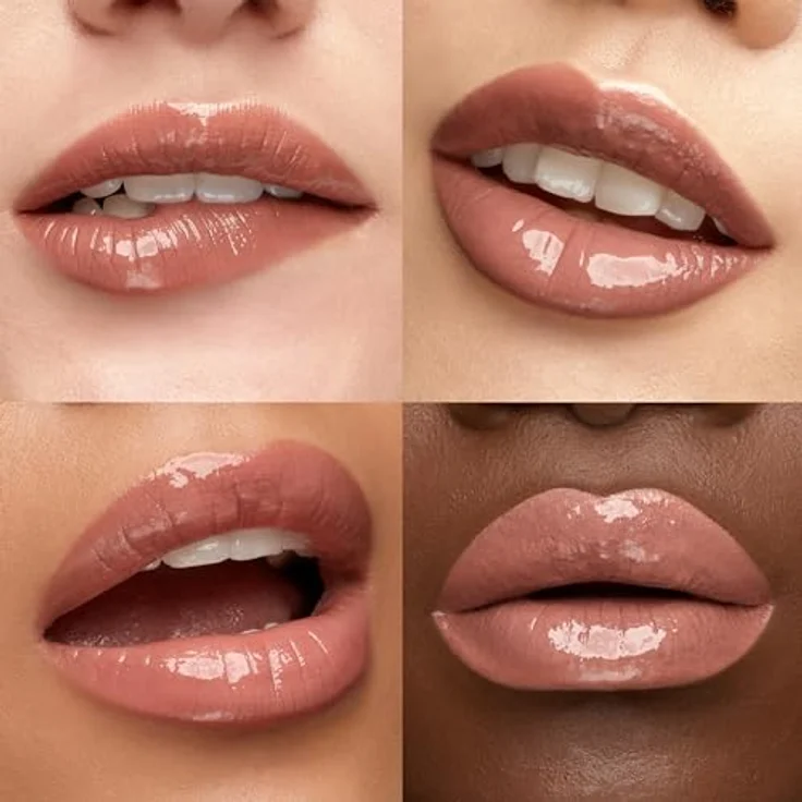 KIKO Milano Unlimited Double Touch, langanhaltender flüssiger Lippenstift mit Glanz, Farbton 103 Natural Rose, 6 ml – Bild 3