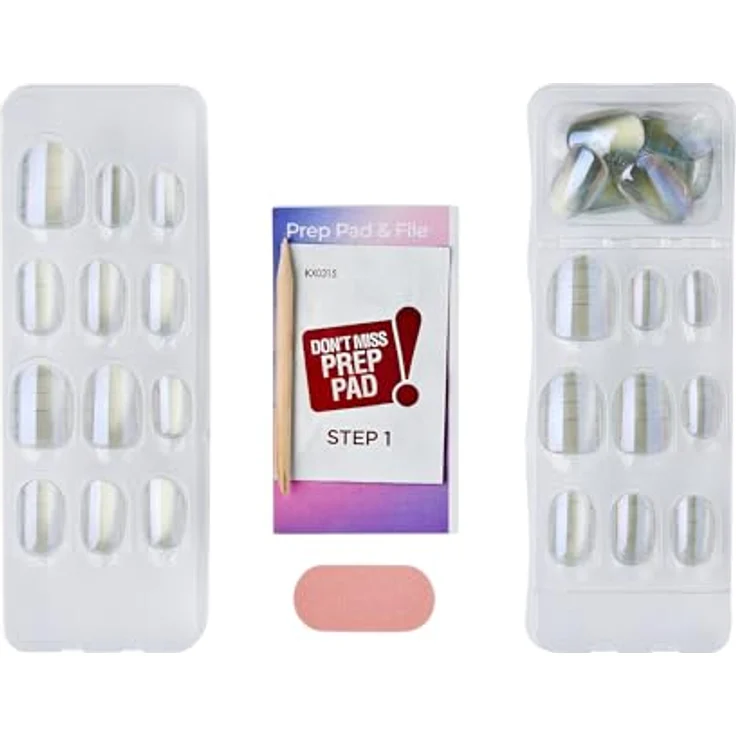 KISS Color FX imPress, selbstklebende künstliche Fingernägel, Sour Love, 30 St. – Bild 4