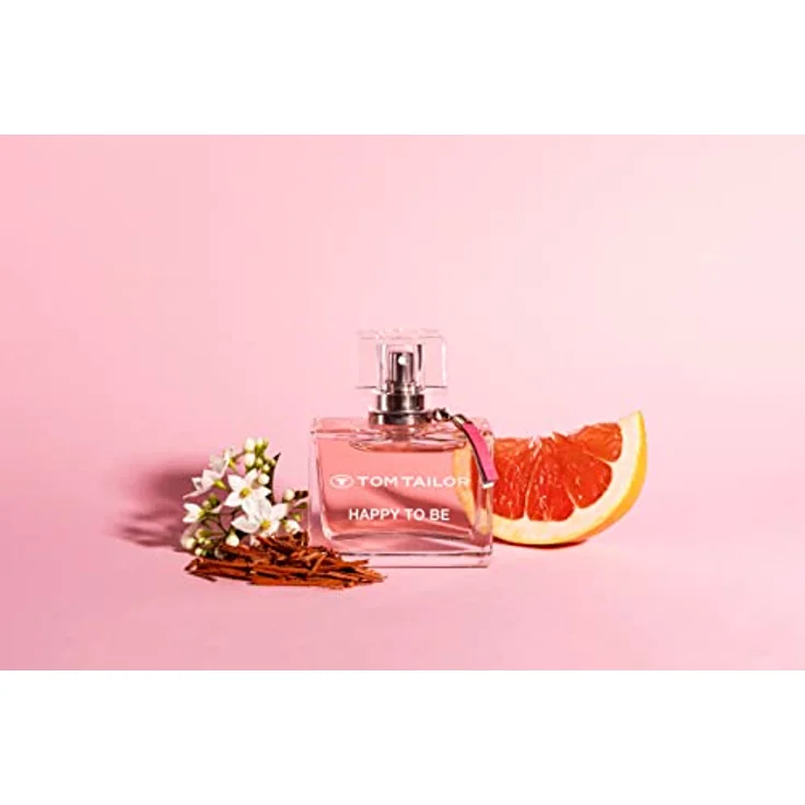 Tom Tailor Parfüm Damen happy to be woman 50ml I florales Eau de Parfum Damen für jedes Alter I fruchtige Kombination aus Jasmin, Grapefruit, Vanille & Amber I fruchtig & orientalisch – Bild 4