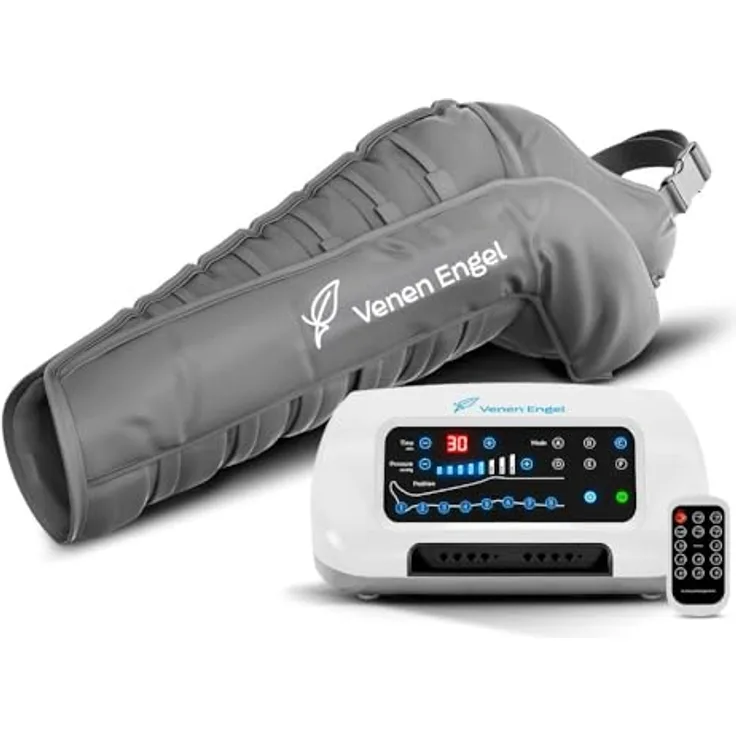 Venen Engel Venen Engel 8 Premium, Massagegerät mit Lymph-Flow Arm, 8 Luftkammern, 6 Programme, medizinisch zertifiziert