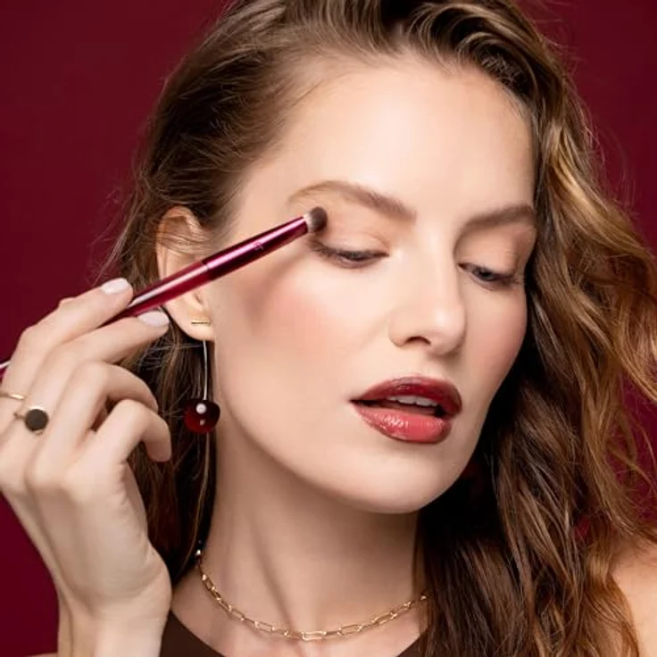 Real Techniques Cherry On Top MesmerEyes Augen-Make-up-Pinselset, Profi Pinsel Set für Damen, 3 St. – Bild 4