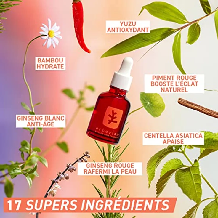 Erborian - Skin Therapy - Multi-perfektionierendes Gesichtsöl - Reduziert Anzeichen von Müdigkeit - Für alle Hauttypen geeignet - Koreanische Kosmetik - 30 ml – Bild 3