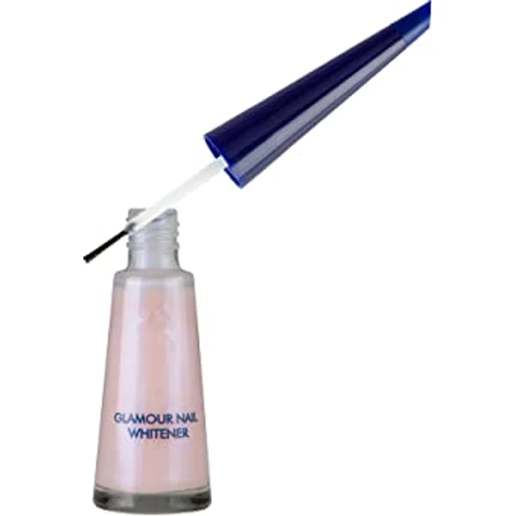 Herome Glamour Nagel Aufheller (Glamour Nail Whitener) - Whitening Nagellack - Einen Herrlichen, Zart-Rosa Perlmuttglanz und Weißere Nagelränder - 10ml. – Bild 2