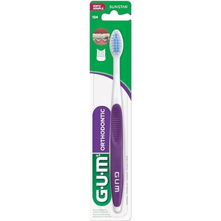 Sunstar Gum KFO Zahnbürste weich V-Schnitt 1 St. – Bild 3